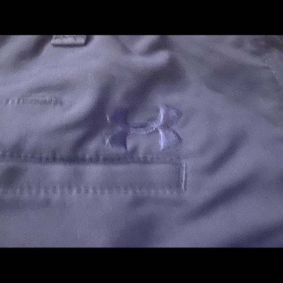 set 2 Under Armour navy blue 30/30 size large youth heat gear shorts n pants ✨ - Picture 4 of 14